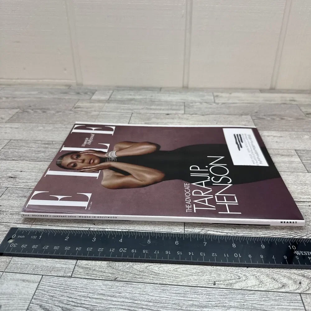 Elle Magazine - December 2023 January 2024 - Taraji P Henson - New‎ Never Read